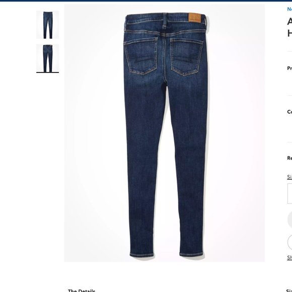 AE NE(X)T LEVEL JEGGING American Eagle Jeans Sz 4 - Picture 2 of 9